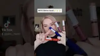 NYX Shine Loud -  суперстойкая помада, взорвавшая Тикток!!!
