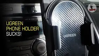 How to Install UGREEN Car Phone Mount 2021 | Waterfall-Shaped Phone Mount Model LP405 PN20473