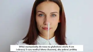 Test antygenowy COVID-19-CHECK-1 Antigen&reg; z wymazu z nosa | Jak wykonać?