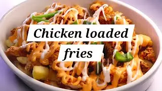 Chicken Loaded Fries, cheese Sause #cheeserecipe #trendingvideo#malayalam ##tastycorner260