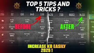 Increase Your KD Ratio In 2025 Easily BGMI & PUBGM | How To Get Higher Finishes BGMI