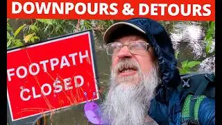 Rainy Thames Path: Oxford's Misty Adventures & Unexpected Deluges Day 3