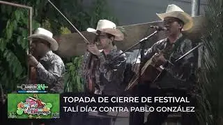 Topada Tali Díaz VS Pablo González en II Festival del Son Arribeño y Huapango en San Ciro de Acosta