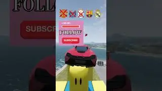 🚗 GIANT ROBLOX vs Legendary Football Team ⚽ #beamng #roblox #football