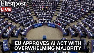 LIVE: European Union Lawmakers Approve EU's Artificial Intelligence Law Aimed at Regulating AI's Use