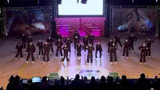 Formacja Senior  Hip-Hop na Mistrzostwach Polski WADF Inowrocław 2024 - 1 miejsce