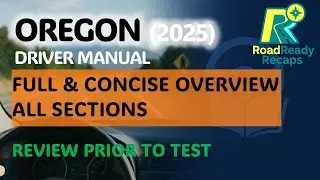 Oregon Driver Manual 2024-2025 &ndash; Full & Concise Overview | RoadReadyRecaps