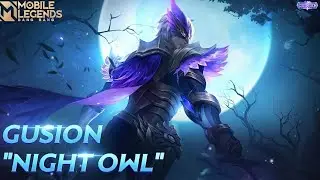 Just 1v1 gusion only | night owl skin |