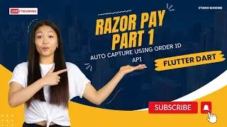 How to get Order ID and make auto capture payments in Flutter Razorpay | Part 1