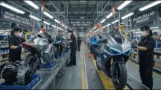 Inside the Electric Motorcycle Factory – Building the Tesla on Two Wheels (Billion-Dollar Industry)