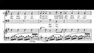 Cinque, dieci, Venti, trenta (Le Nozze di Figaro - W.A. Mozart) Score Animation