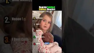 Ranking Funniest Baby Kids Reaction😂 #funny  #laugh #baby