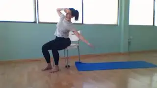 Pilates για ολόκληρο το σώμα σε καρέκλα μεσαίο προχωρημένο Zoe Papadopoulou