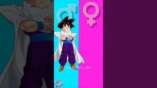 Dragon Ball Super Character In GenderBender #shorts #dbs #goku #dragonball