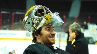 ￼ Jeremy  swayman highlights #1￼