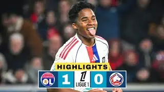 Lyon vs Lille 1-0 Resum&eacute; | Noah Nartey Goal | Ligue 1 | Endrick | OL - LOSC Highlights 