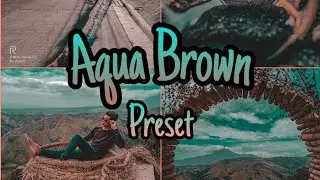 Lightroom Tutorial || Aqua Brown Preset