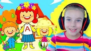 СИМУЛЯТОР СЕМЬИ в игре для детей My Pretend Home & Family