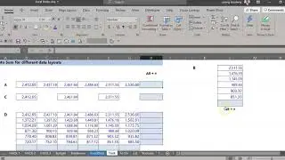 AutoSum Shortcut