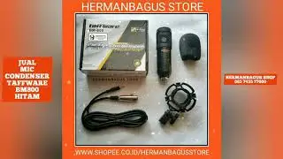 Jual Mic Taffware Bm 800 Hitam Condenser Microphone