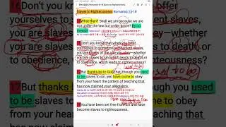English Bible Study/Romans 6:15-18. Slaves to Righteousness. #KimNakSeonBibleTV #englishbiblestud...