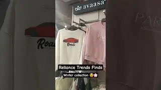Reliance Trends Finds Winter collection 😍🛍️#reliance #fashion #shopping #trending #ytshorts #short