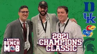 The Big J Bench Mob Visit MSG For the Champions Classic