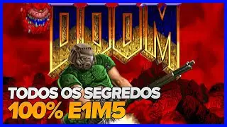 Doom Classic - E1M5 All Secrets - Phobos Lab
