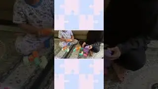 Activity videos with children with special needs ( Lets play the animal puzzle)