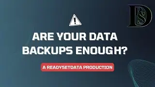 Is Backing-Up Your Data Enough? Understanding Data Server Backups