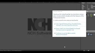 How to use NCH Software DrawPad without a registration code