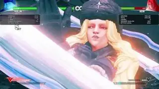 STREET FIGHTER V Kolin 423 Back Throw OTG Critical Art Combo