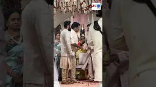 Jr NTR Visuals at Narne Nithiin & Lakshmi Shivani Wedding #jrntr #shortsviral #devara