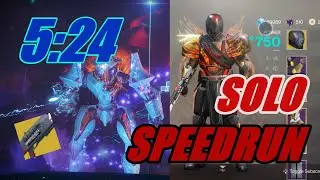 Solo Nightfall Speedrun in 5:24 - Inverted Spire -Solstice Of Heroes 2019 (CONSOLE)
