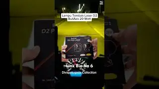 Lampu Tembak D2 Laser Bullaes #lamputembakmotor #lamputembak #lamputembakd2laser #d2laser