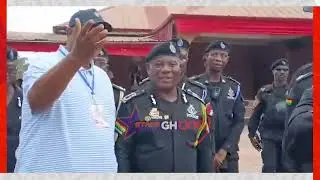 Akwatia By-Election: Henry Quartey Interacts With IGP Yohuno