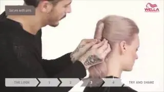 Messy French Twist How To by Wella Professionals