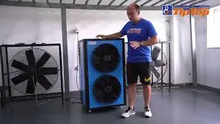 Odvlaživač vazduha za sušare tepih servisa - TipTop cleaning machine