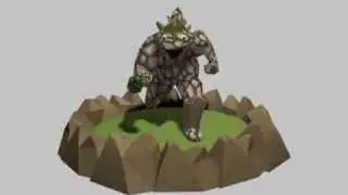 Golem run cycle