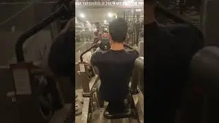 Body solid seated row machine Back exercise| #viralshort|