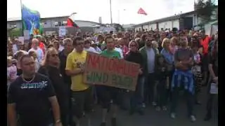 Save our planet, Save our jobs! - vestas factory occupation