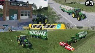 JOHN DEERE & CASEHI FARM- PURCHASE SPINNEREI & WOOL PROVIDED FOR CLOTHES IN FS23|#3|