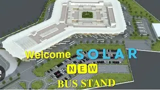 Solar bus stand explanation #solar #erode #video