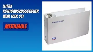 BEWERTUNG (2026): Litfax Kontoauszugsordner wei&szlig; 10er Set. Infos