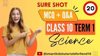 Goa Board Science MCQs | Sure Shot Q&A | Term 1 Board Exams