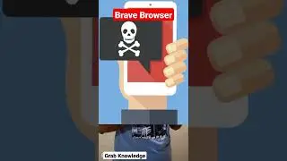 Secure, Fast & Private Web Browser - Brave Browser 😎 #shortsvideo