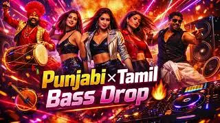 Punjabi &times; Tamil &times; Hindi Dance Bass Drop 🔥 | High Energy Indian EDM Bhangra Fusion