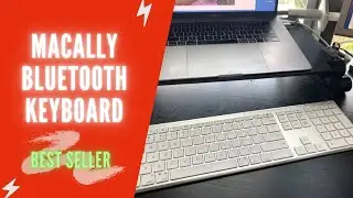 Macally Wireless Bluetooth Keyboard with Numeric Keypad Review | Macally Bluetooth Keyboard
