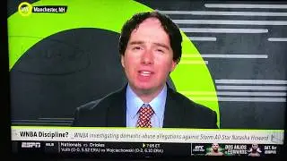 Michael McCann on ESPN to discuss lack of WNBA Domestic Violence Policy