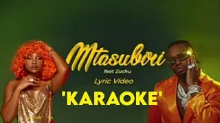 Diamond Platnumz ft Zuchu - Mtasubiri Karaoke Version (Lyrics Music Video Instrumental | Beat)